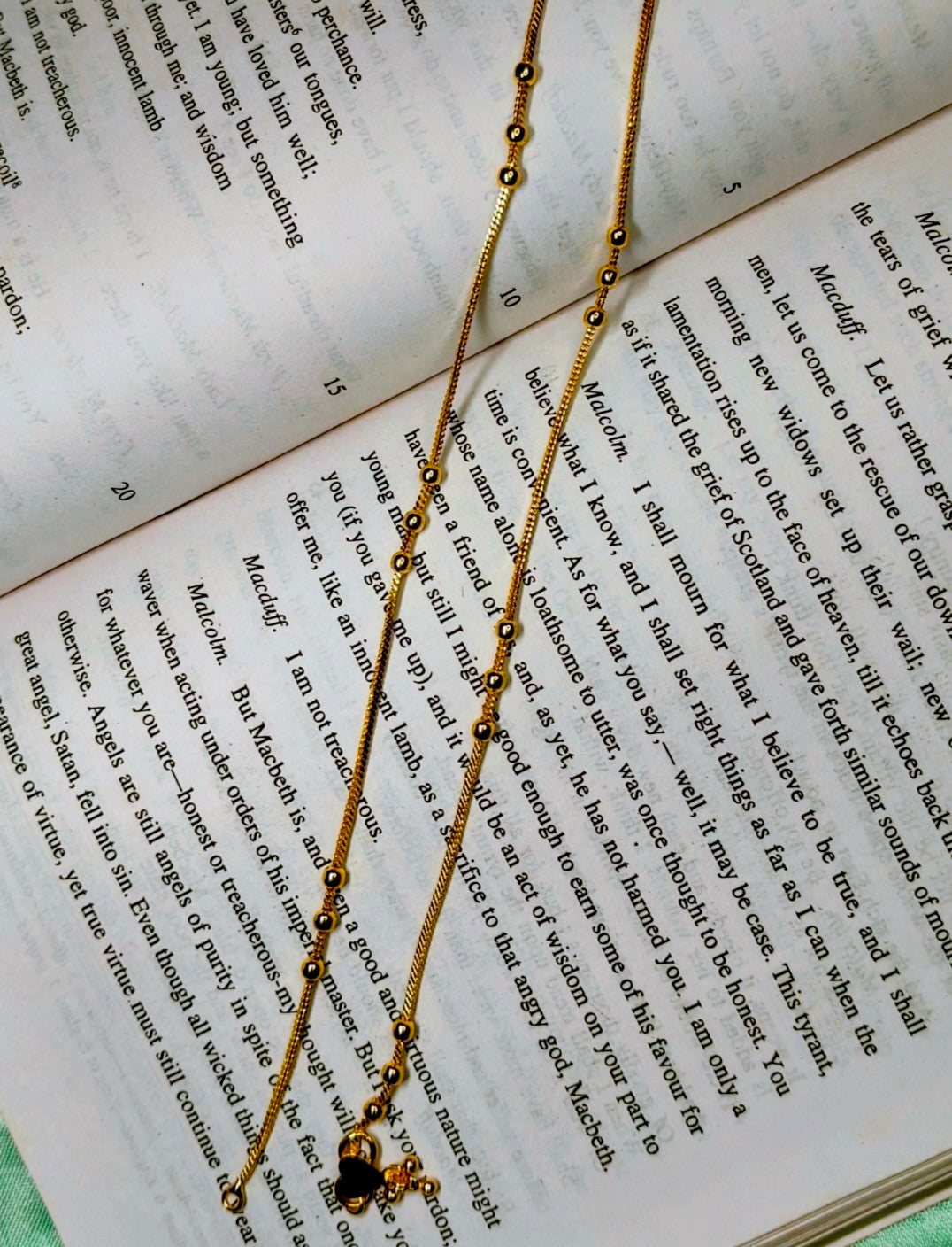 Gold Plated Anklets