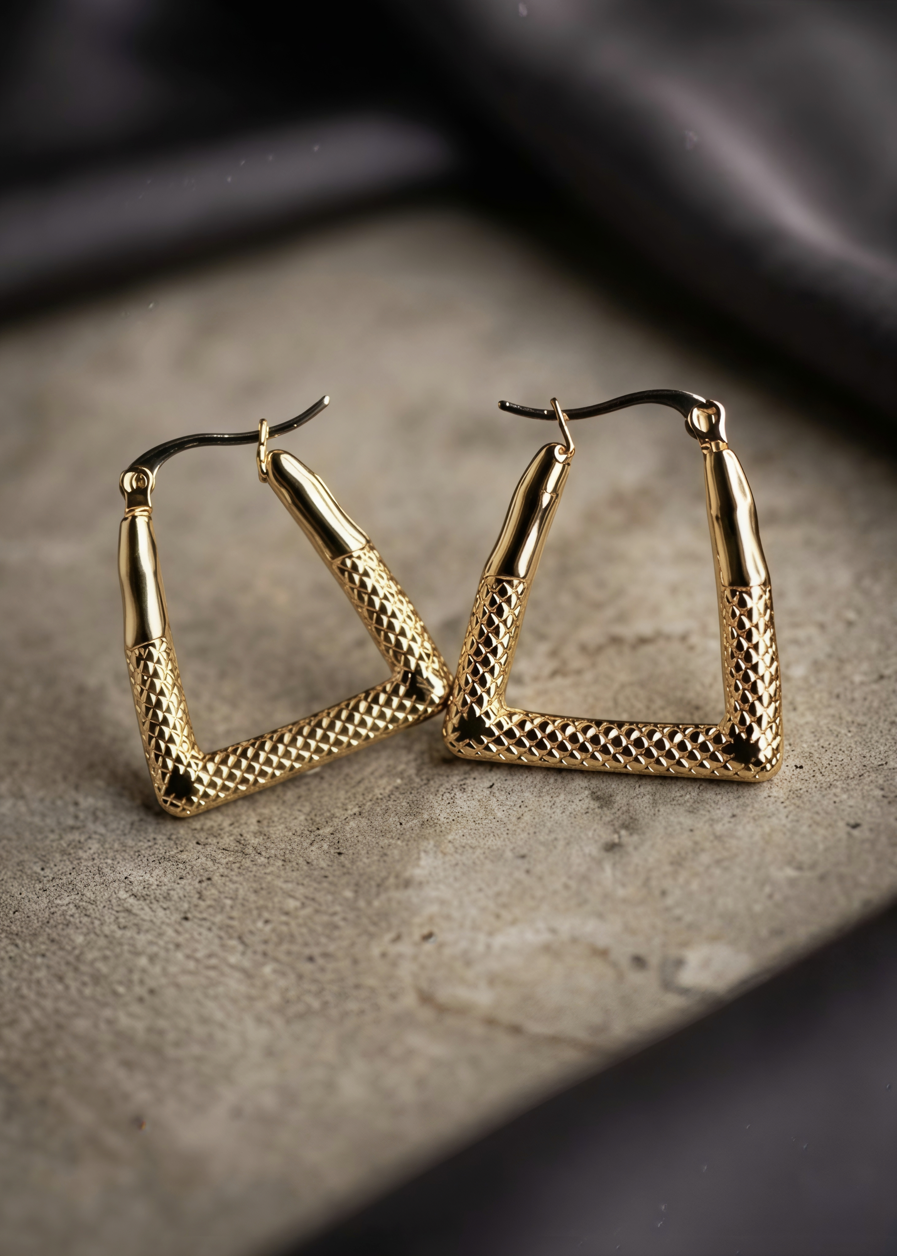 Anti Tarnish Hoops Earrings