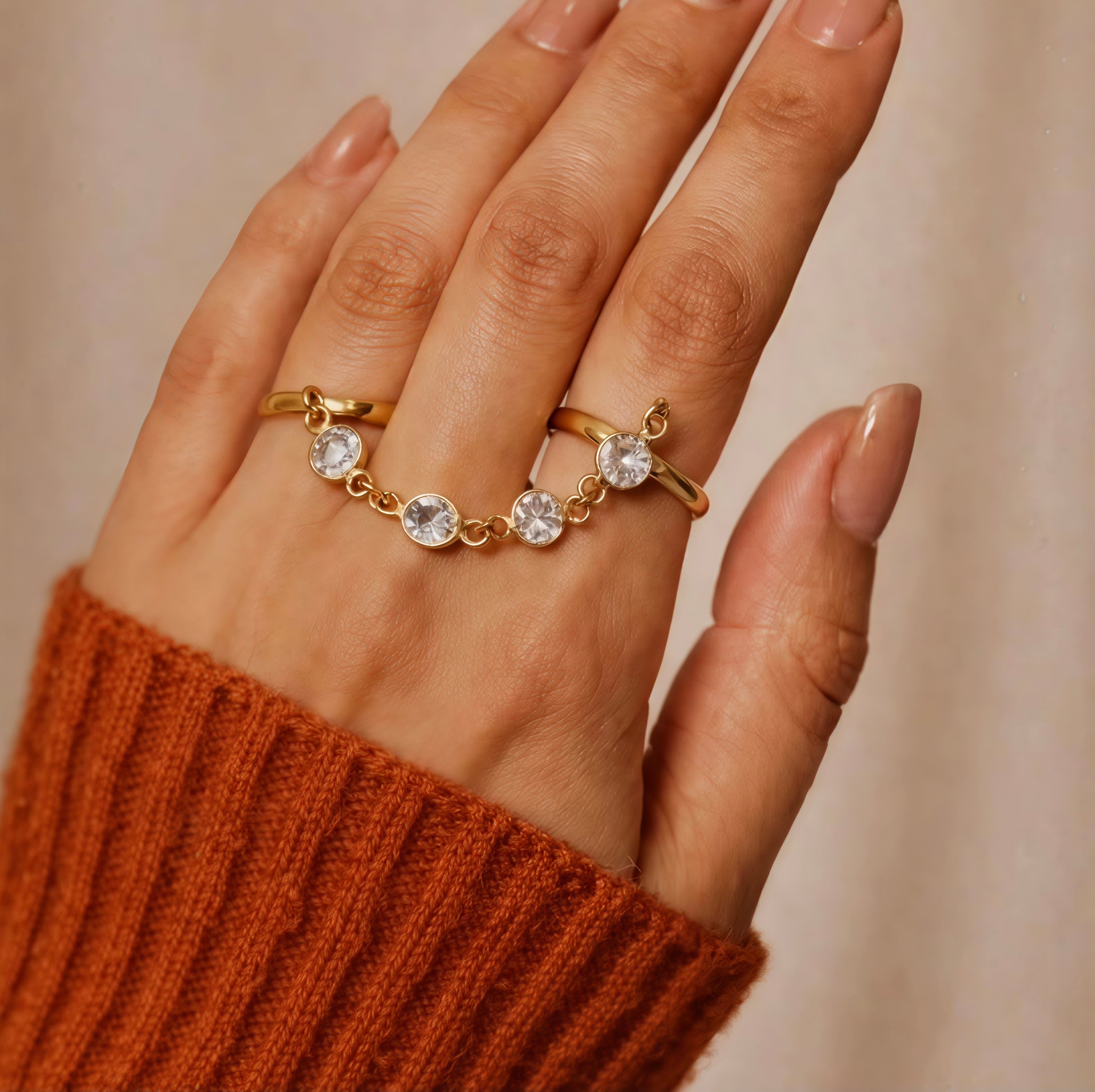 Designer Stone Ring