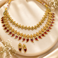 Double Layer Palakka Necklace