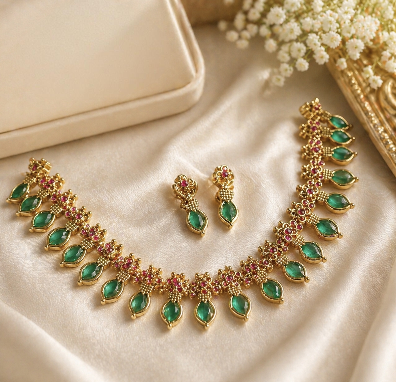 Premium Palakka Necklace