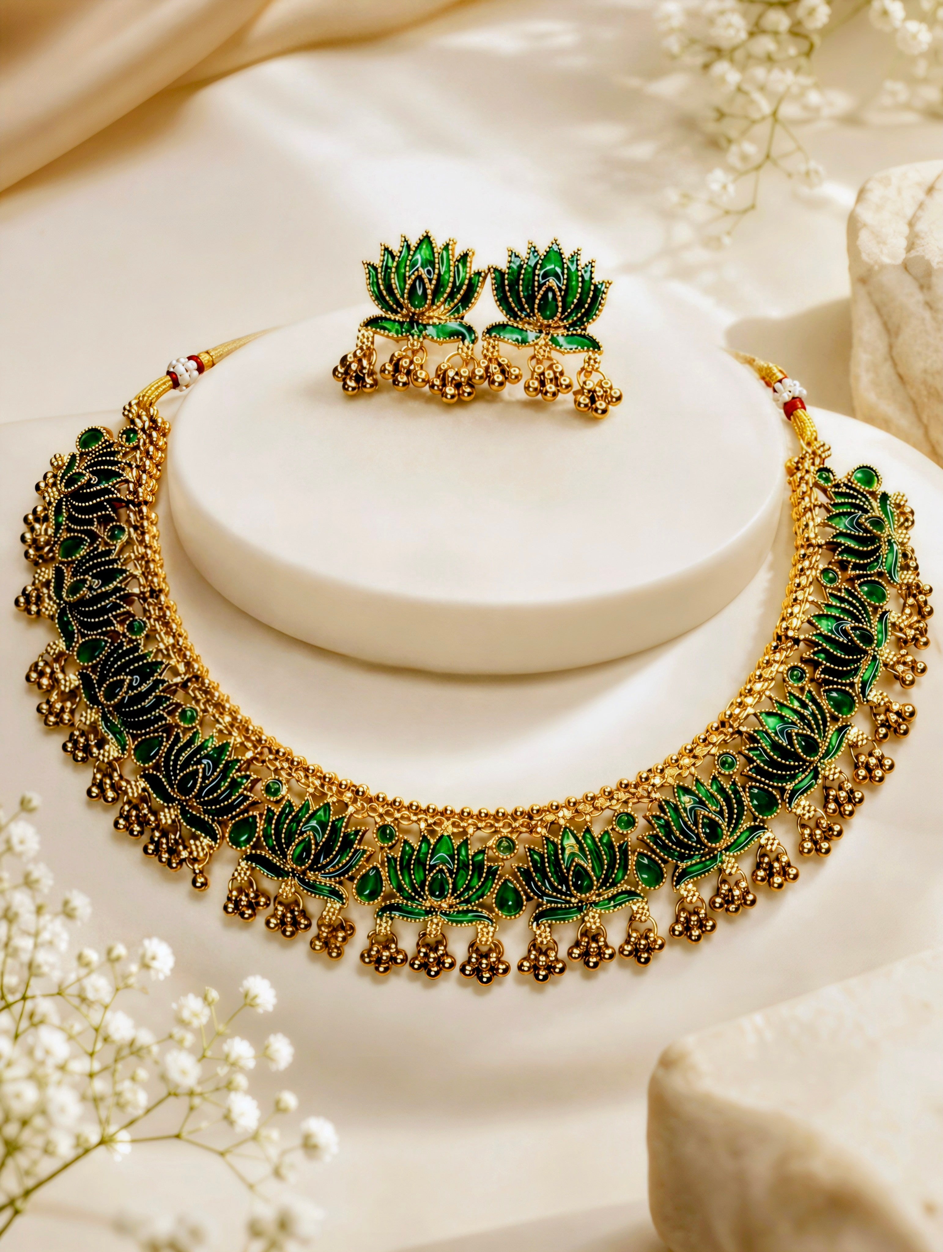 Premium Lotus Necklace