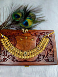 Mango Lakshmi Coin Short Necklace