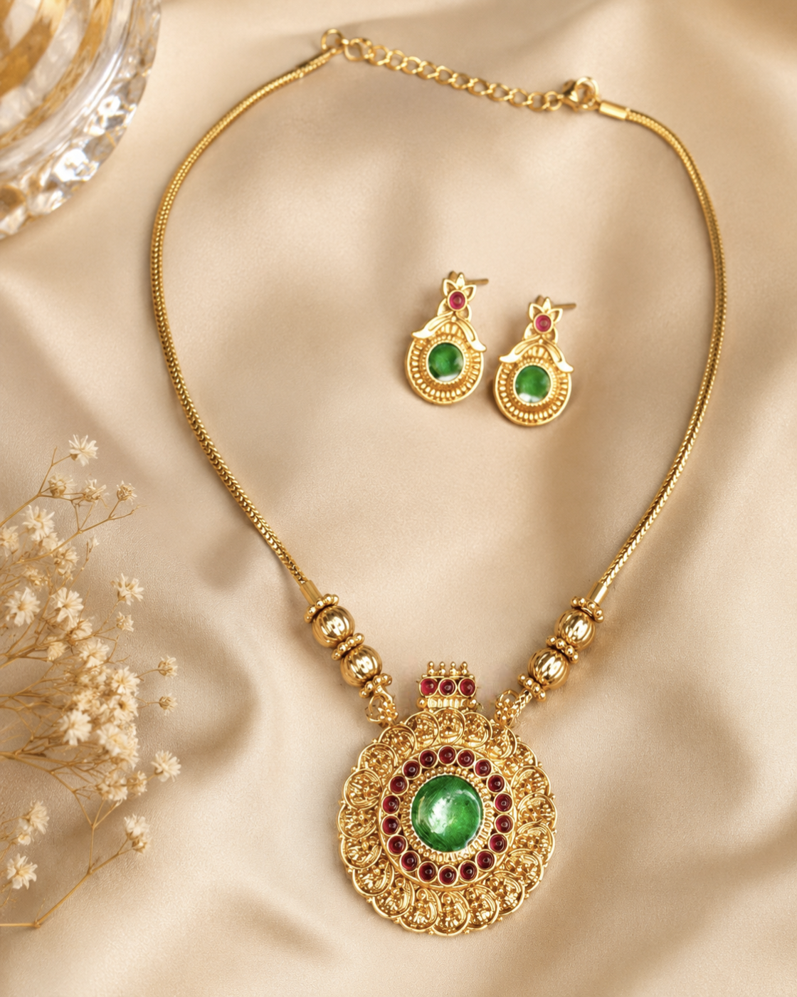 Kerala Palakka Necklace