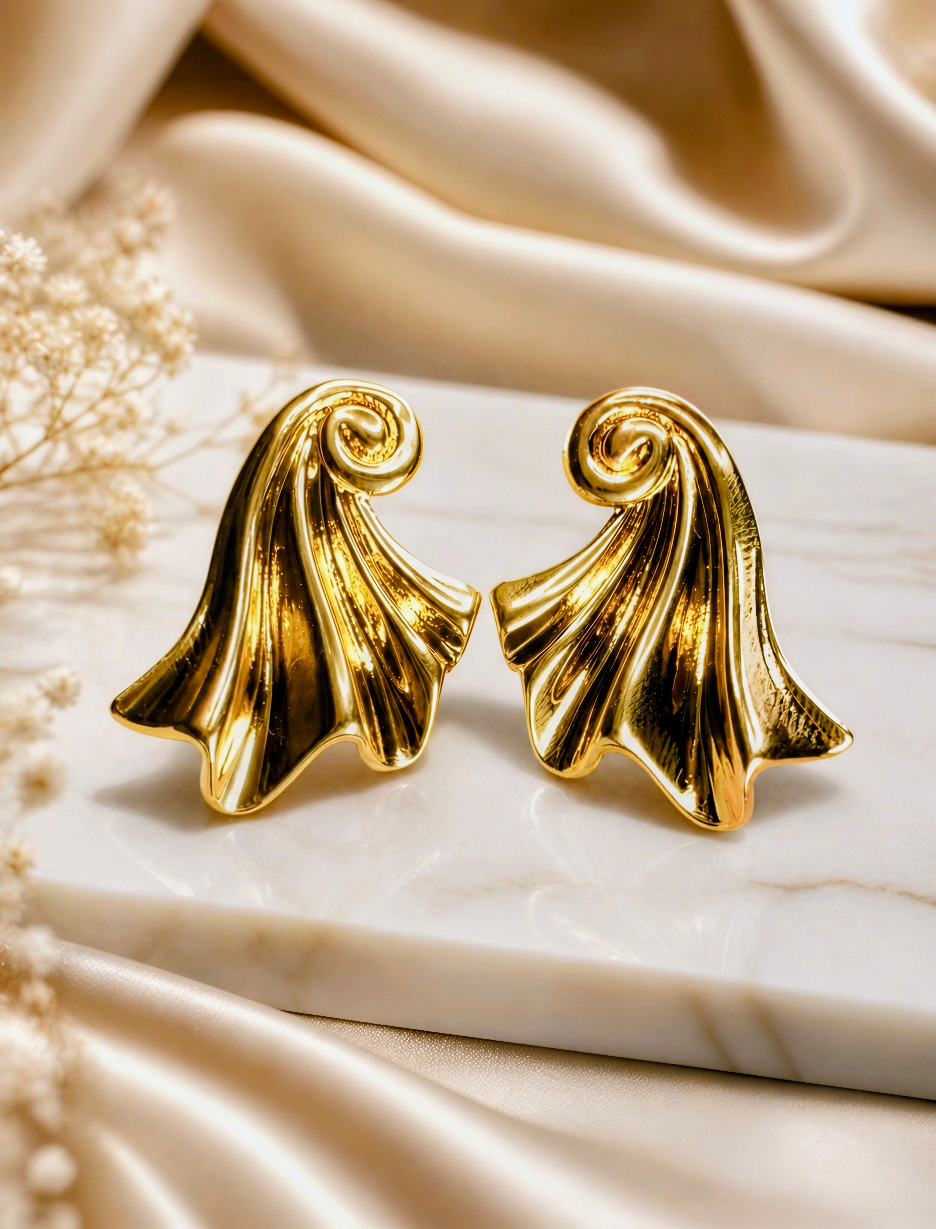 Anti Tarnish Western Earrings