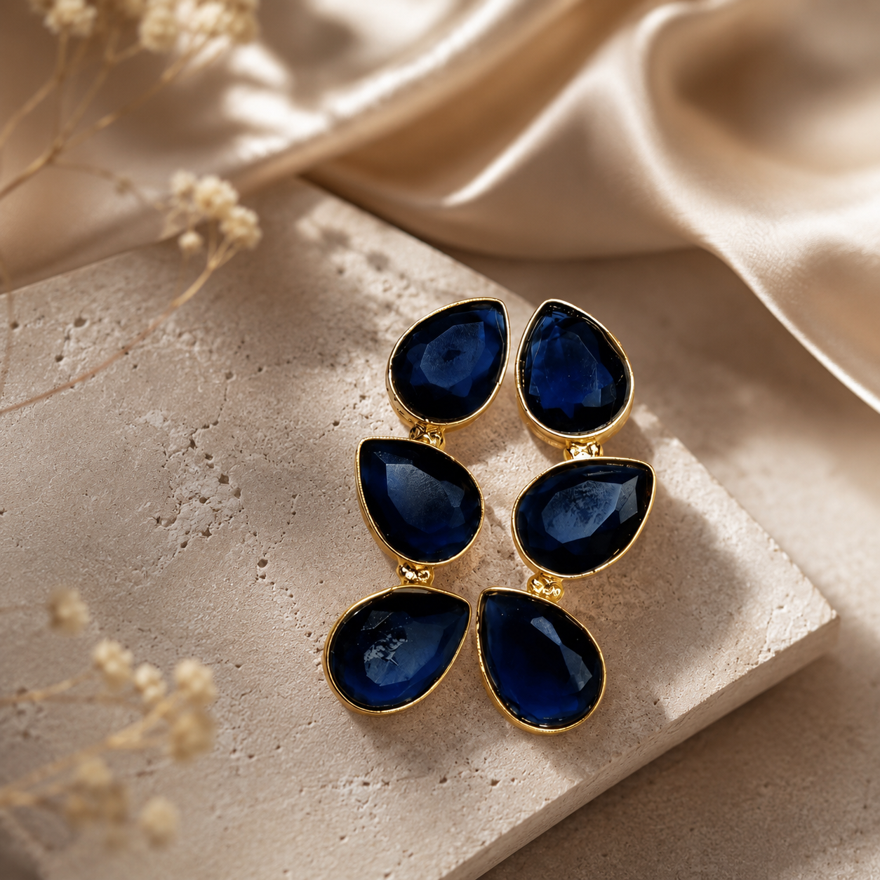 Premium Stone Earrings