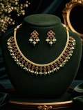 Jadau Necklace with Earrings