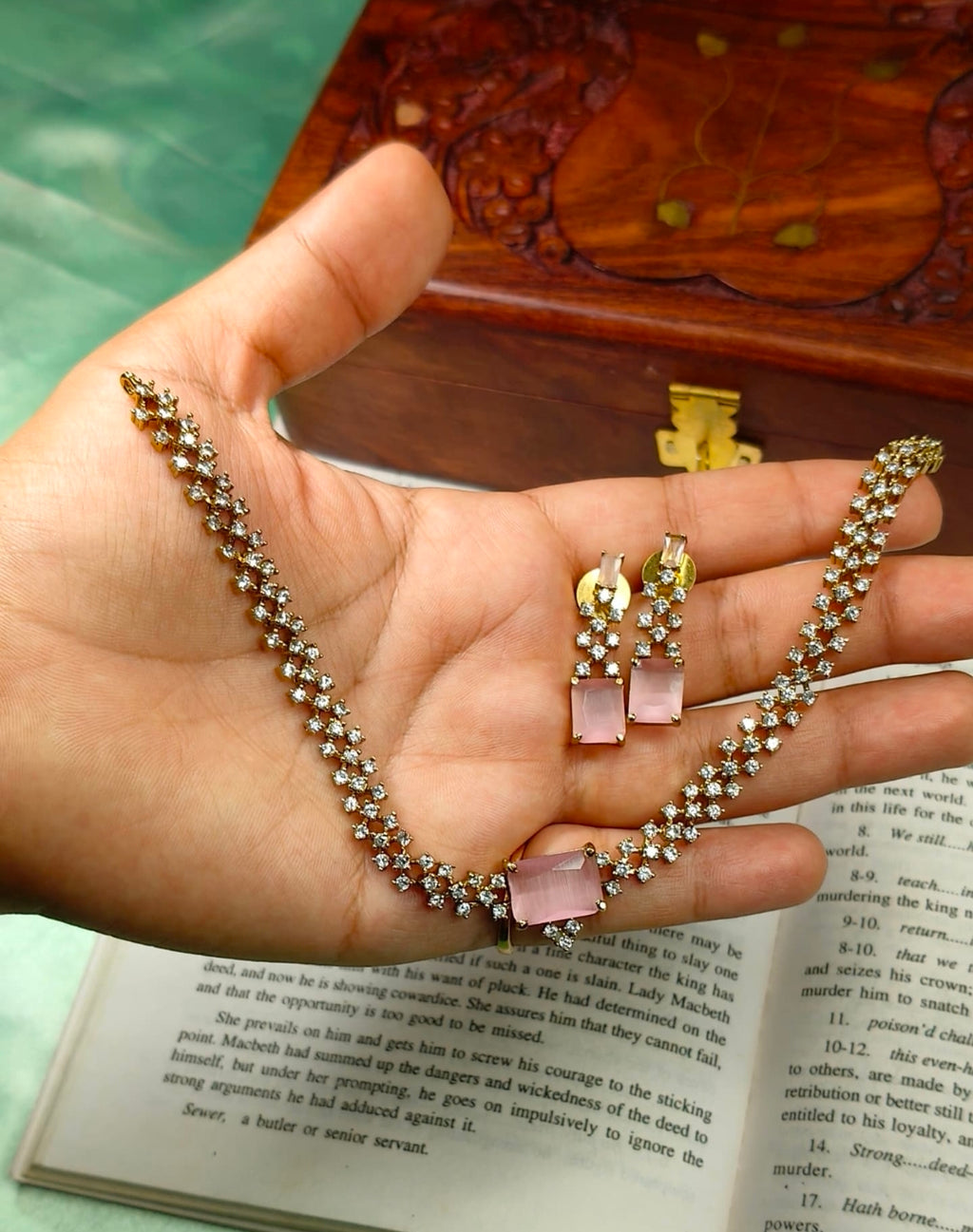 Elegant Stone Necklace