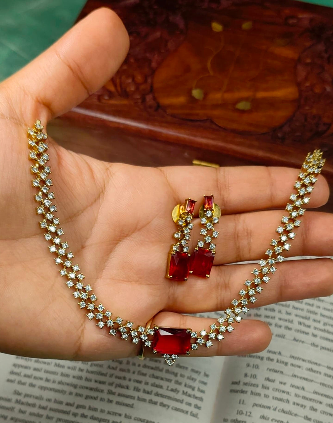 Elegant Stone Necklace